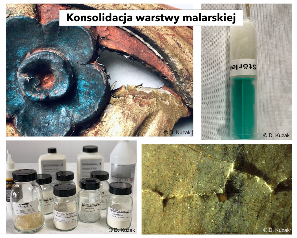 Pictorial layer consolidation. Materials, methods, and conservation strategies